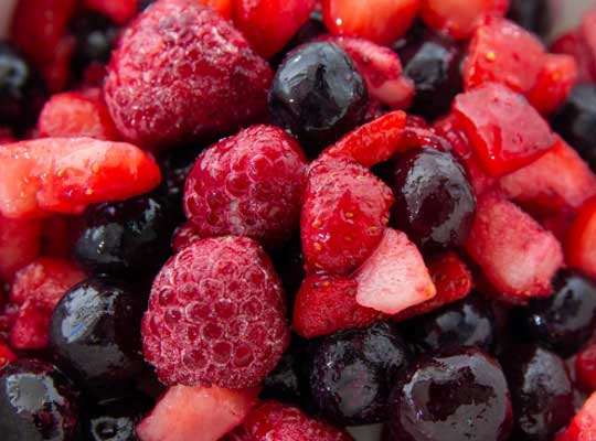 冷凍フルーツ